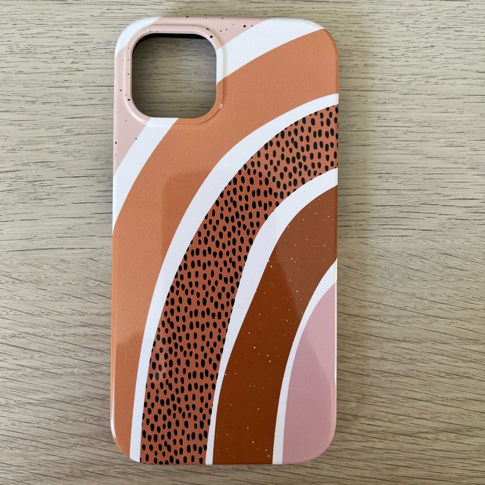 Society 6 iPhone 13 | Hard Phone Case | Neutral Rainbow